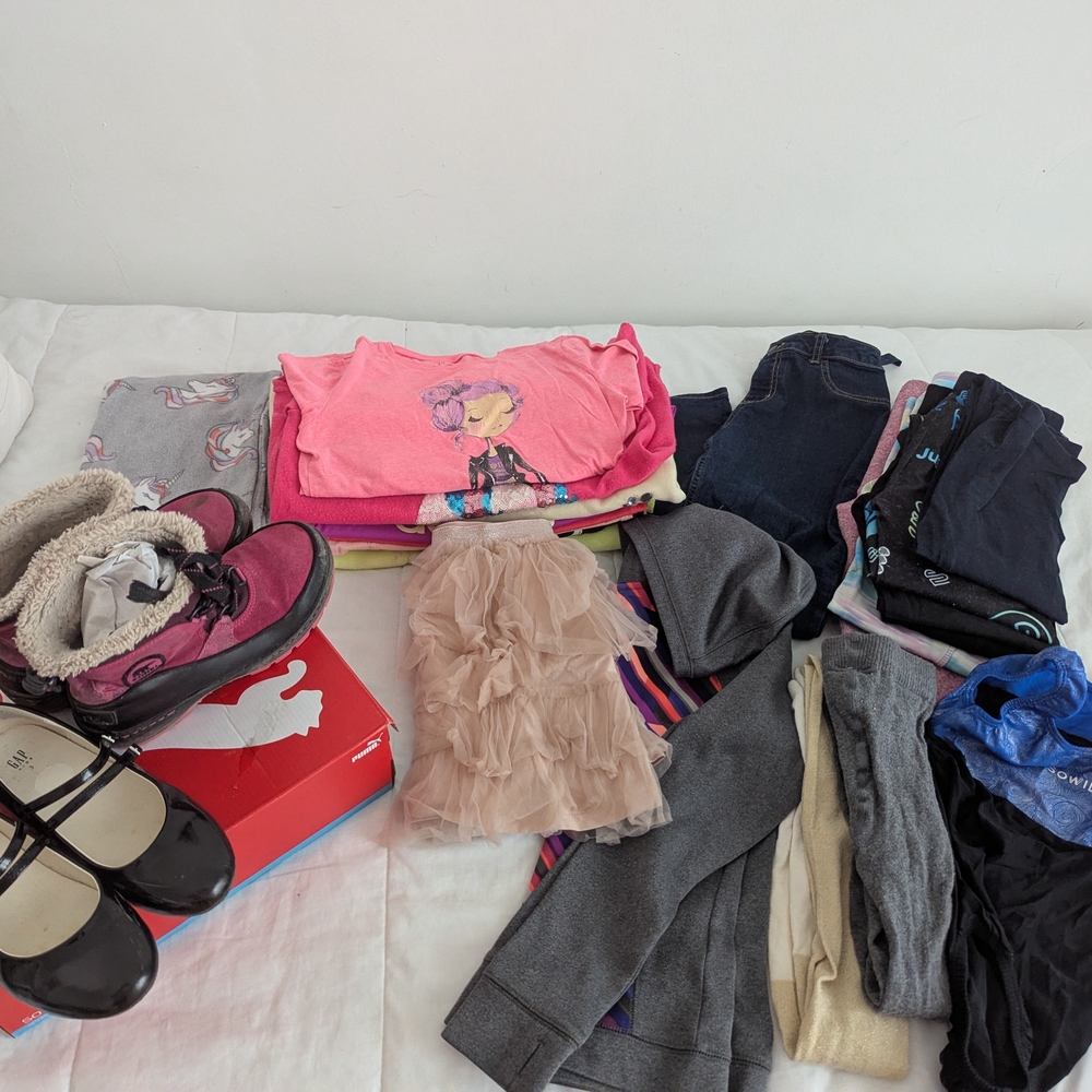 Assorted Clothing and Footwear Bundle
